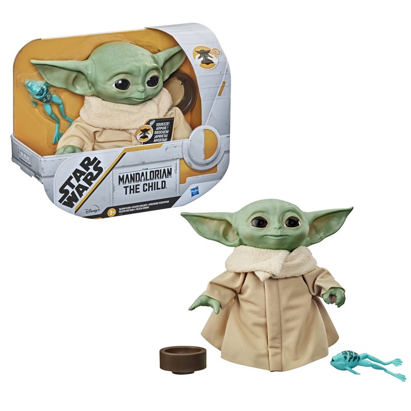 STAR WARS The Child Talking Plush Toy with Character Sounds and Accessories, The Mandalorian Toy for Kids Ages 3 and Up, Green - Image 2